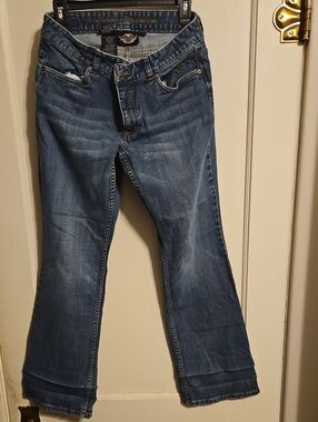 Harley-Davidson Medium Blue Flare Jeans